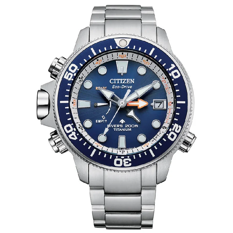 Men's Personalized Style Men's Sports Watches-Orologio Citizen BN2041-81L Acqualand Supertitanium blu Men's Personalized Style Men's Sports Watches-Orologio Citizen BN2041-81L Acqualand Supertitanium blu