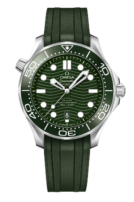 Men's Wedding Design Dress Watches-Omega Seamaster Diver 300M Master Chronometer 210.32.42.20.10.001