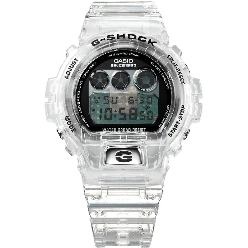 Men's Office Wear Design Digital Watches-G-Shock DW6940RX-7 40th Anniversary Skeleton Remix Watch
