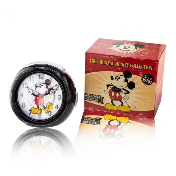 Kid's Eco-Drive Watches for Energy Efficiency-Disney TR87992 Mickey Mouse Musical Alarm Clock