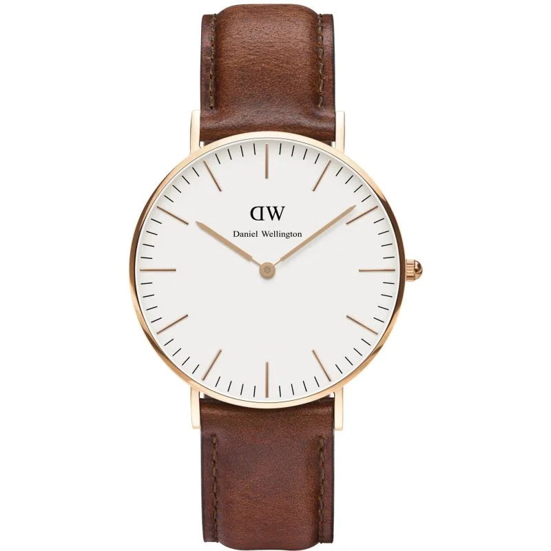 Men's Italian Made Style Men's Watches-Daniel Wellington Men's Brown Classic ST Mawes Watch DW00100035 Men's Italian Made Style Men's Watches-Daniel Wellington Men's Brown Classic ST Mawes Watch DW00100035