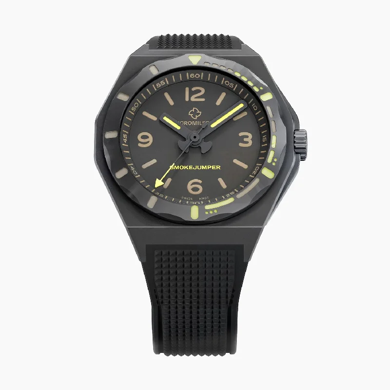 Classic Military Watches for Men -Micromilspec Smokejumper