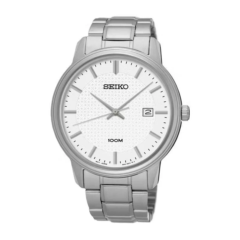 Men's Classic Watch Clearance-Seiko Neo Classic White Men's Watch SUR191P1