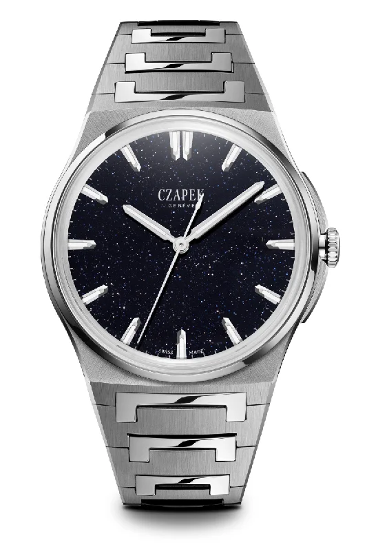 Men's Small Size Style Dress Watches-Czapek Antarctique S Aventurine "Polar Sky" Limited Edition Men's Small Size Style Dress Watches-Czapek Antarctique S Aventurine "Polar Sky" Limited Edition