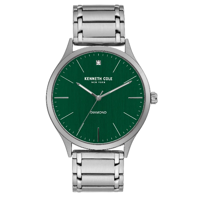 Men's Christmas Gift Design Dress Watches-Kenneth Cole Men's Green Watch KC51048003
