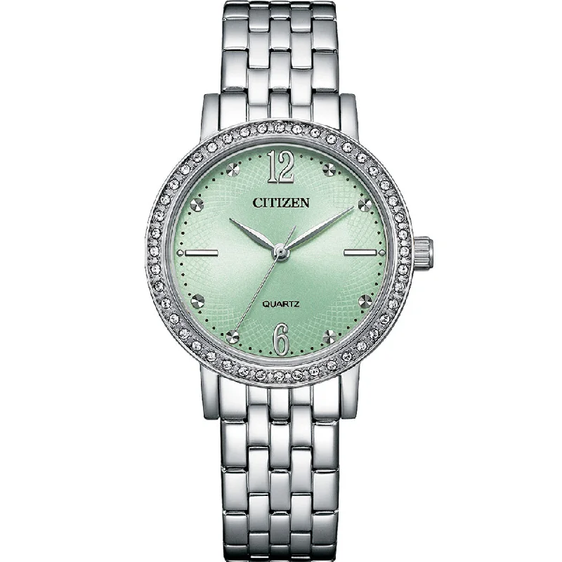 Men's Quartz Watch Engraved Style-Citizen EL3100-55X Quartz
