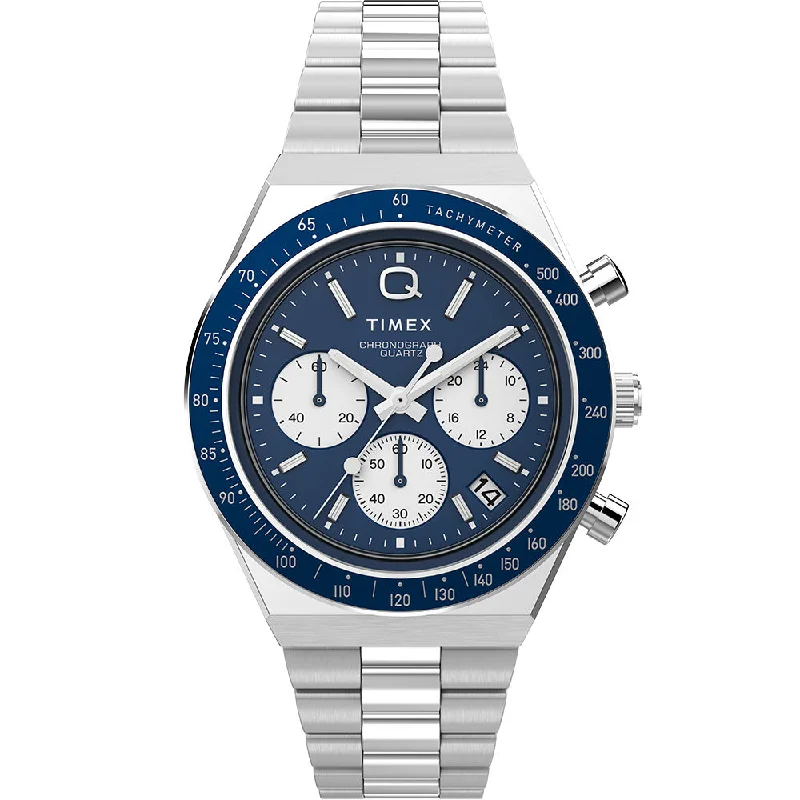 Men's Business Meeting Style Men's Digital Watches-Timex Q Chronograph TW2W51600