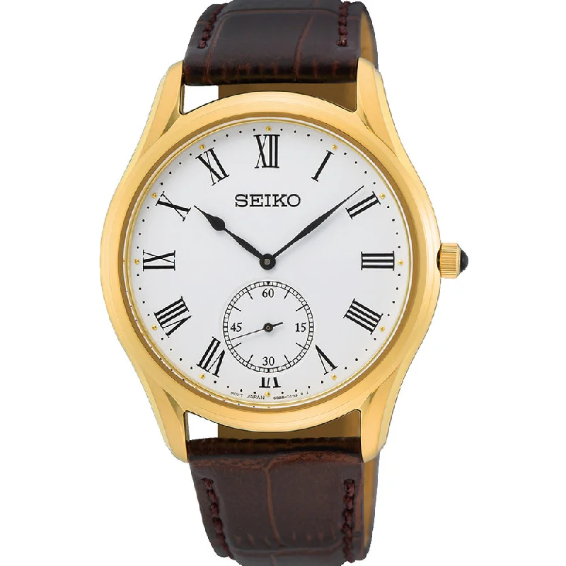 Men's Thick Case Design Digital Watches-Seiko SRK050P