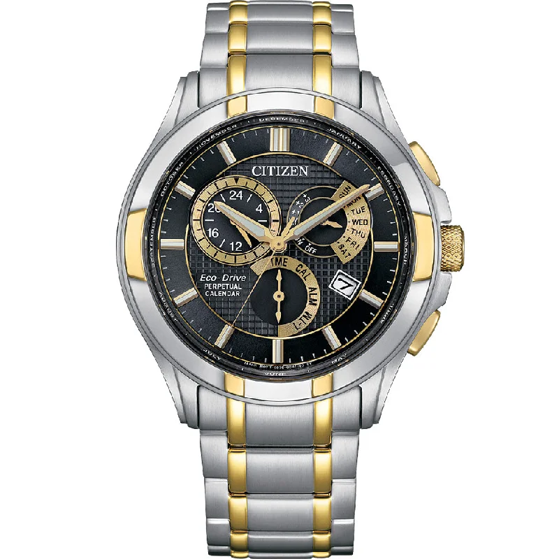 Men's Everyday Wear Style Men's Digital Watches-Citizen Eco-Drive BL8164-57E Perpetual Calendar