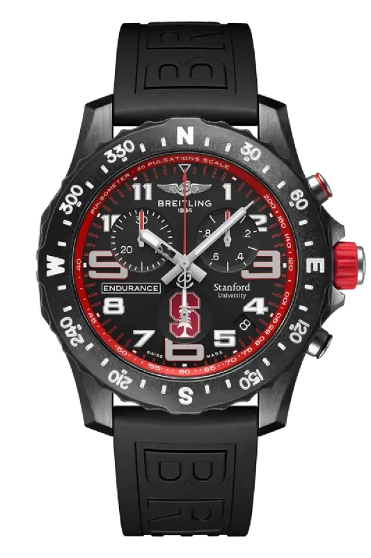Men's Personalized Dress Watches-Breitling Endurance Pro Stanford University Edition X823109C1B1S1