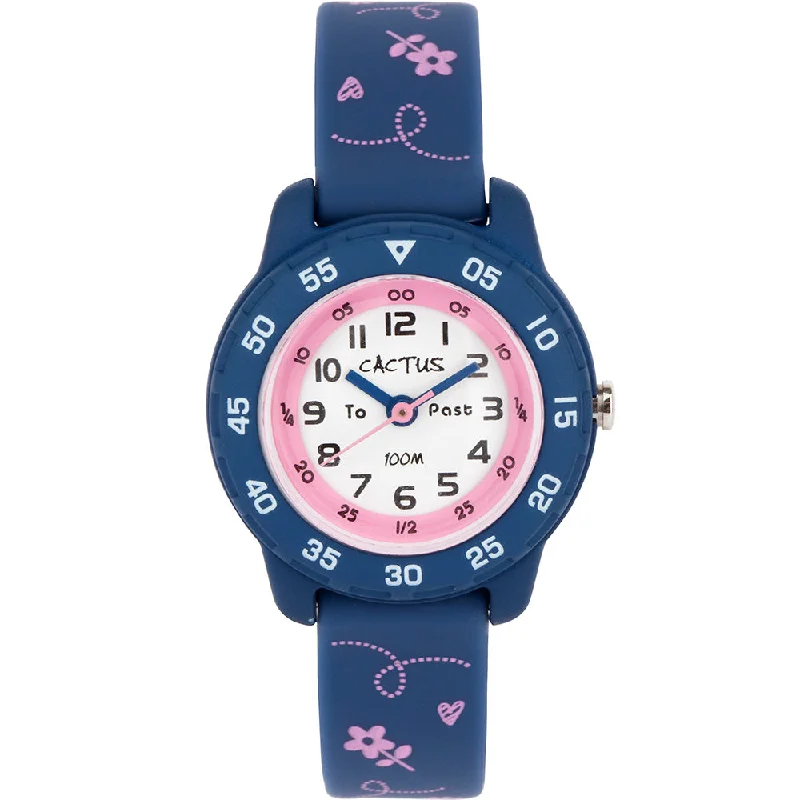 Kid's Small Size Watches for Toddlers-Cactus Time Teacher CAC124M04
