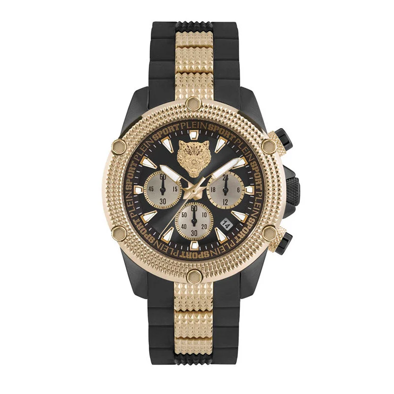 Unisex Business Meeting Style Watches-Plein Sport Hurricane Unisex Black Watch PSDBA0523 Unisex Business Meeting Style Watches-Plein Sport Hurricane Unisex Black Watch PSDBA0523