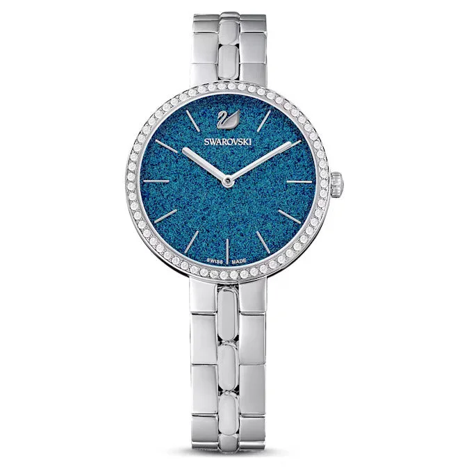 Men's Swiss Christmas Gift Edition-Swarovski Watch Cosmopolitan Blue 5517790