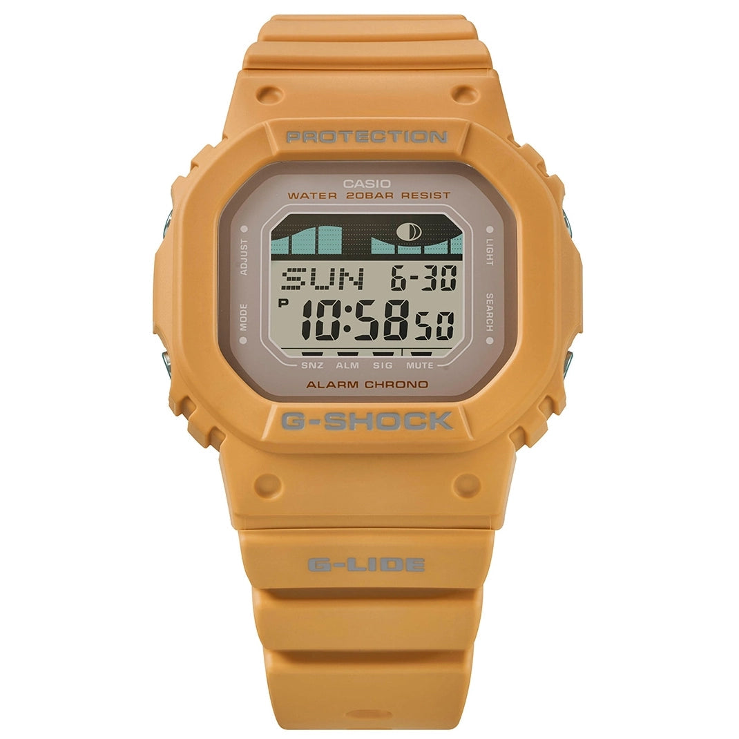 Unisex Sophisticated Design Watches-Casio G-Shock G-Lide Men's Orange Watch GLX-S5600-4ER Unisex Sophisticated Design Watches-Casio G-Shock G-Lide Men's Orange Watch GLX-S5600-4ER