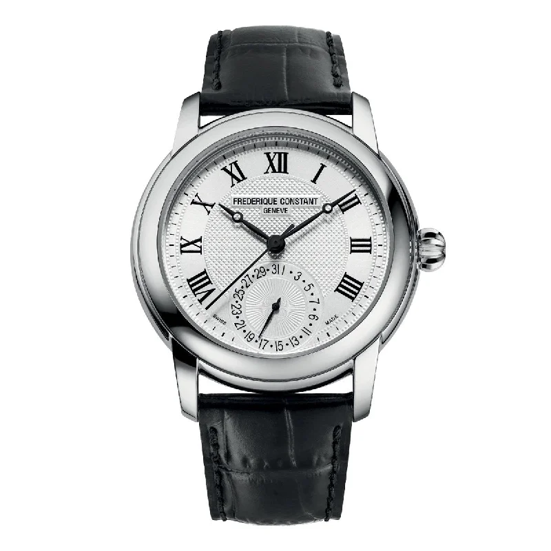 Men's Valentine's Day Design Men's Watches-Frederique Constant Classic Manufacture Automatic Silver Watch FC-710MC4H6 Men's Valentine's Day Design Men's Watches-Frederique Constant Classic Manufacture Automatic Silver Watch FC-710MC4H6