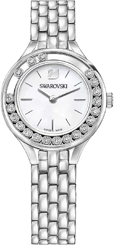 Men's Swiss Digital Edition-Swarovski Lovely Crystals Mini Silver Ladies Watch 5242901