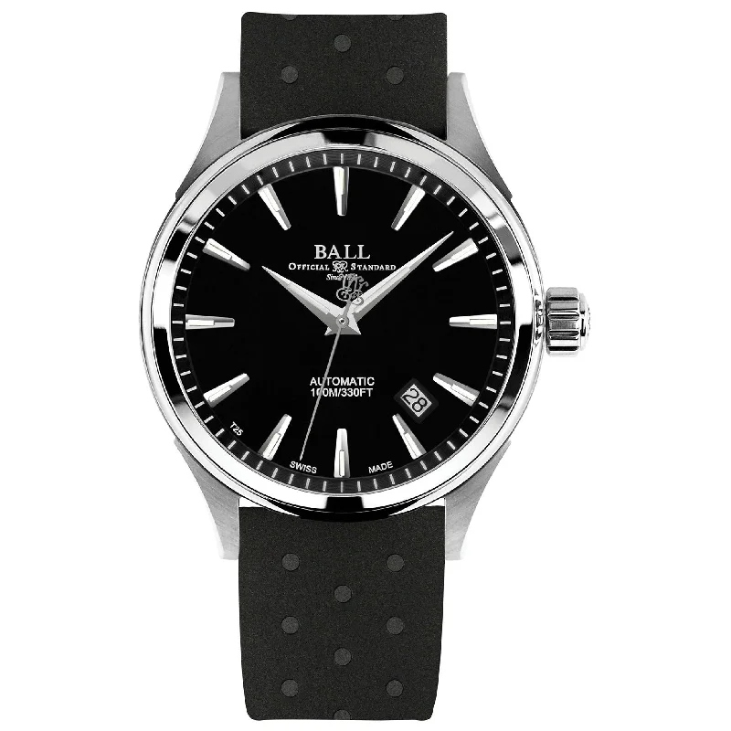 Men's Swiss Autumn Edition-Ball Fireman Victory Men's Black Watch NM2098C-P3J-BK