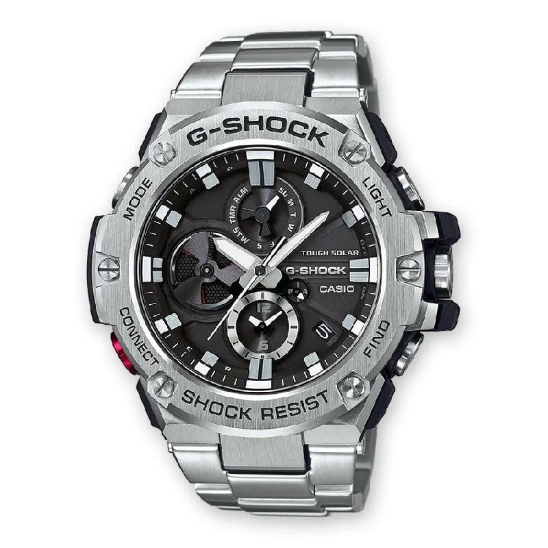 Men's Night Out Style Sports Watches-Orologio G-Shock GST-B100D-1AER cassa e bracciale in acciaio Men's Night Out Style Sports Watches-Orologio G-Shock GST-B100D-1AER cassa e bracciale in acciaio