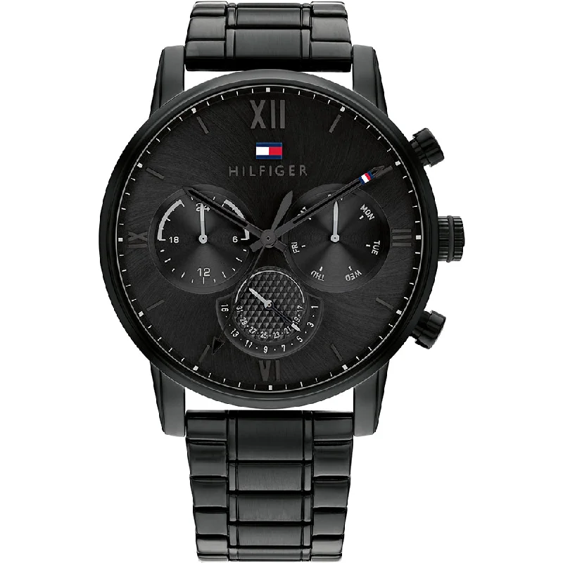 Men's Engraved Style Digital Watches-Tommy Hilfiger Sullivan 1791879 Multi-Function