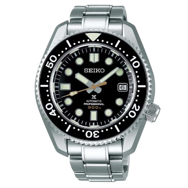 Men's Thick Case Sports Watches-Orologio Seiko Prospex SLA021J1 Marinemaster 300mt nero