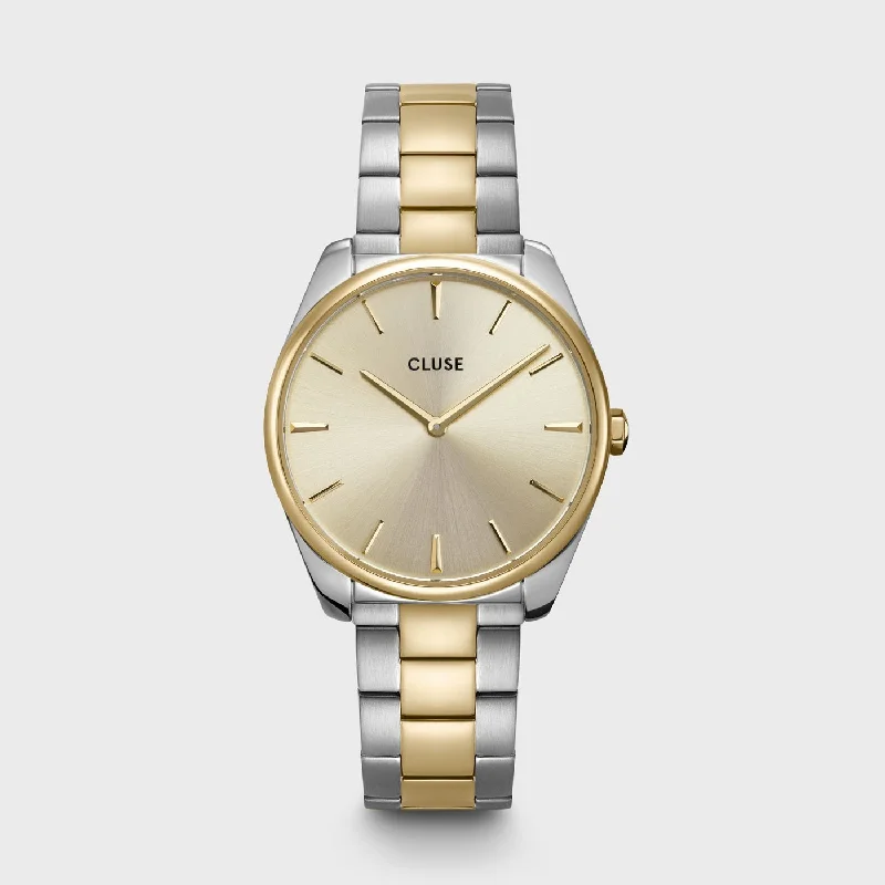 Women's Sophisticated Style Women's Mechanical Watches-Féroce Watch Steel, Two-Tone