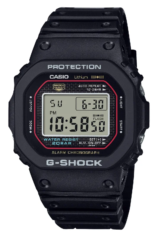 Men's Anniversary Design Dress Watches-G-Shock 5000 Series Tribute Edition DW-5000R-1A
