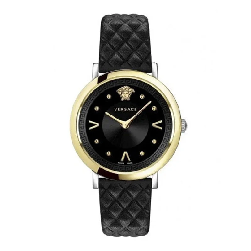 Men's Swiss Watch Distributor-Versace Ladies Watch Pop Chic Black VEVD00721