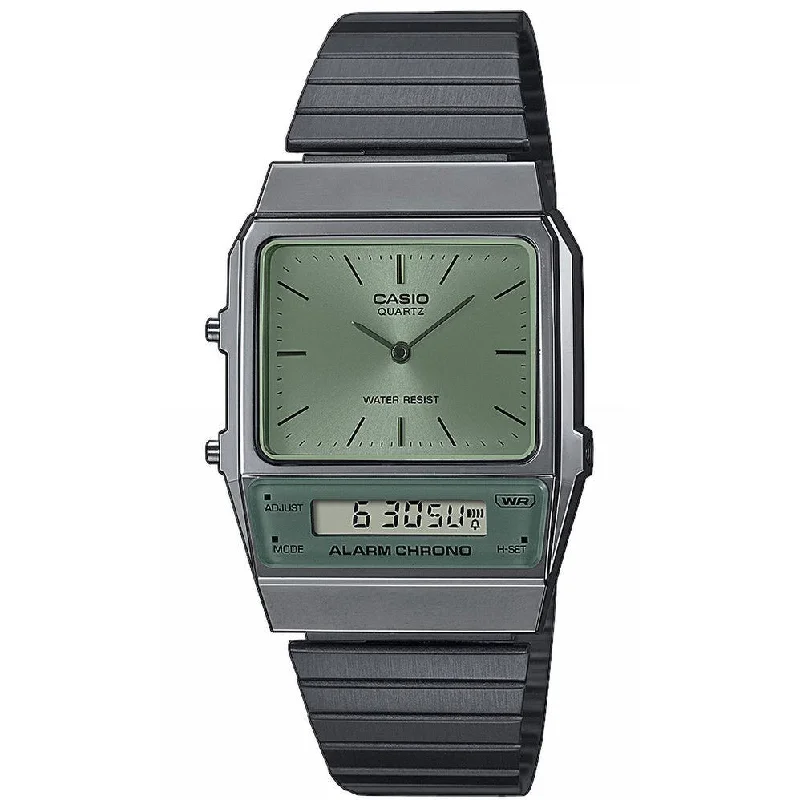Unisex High-End Design Watches-Casio Vintage Edgy Men's Grey Watch AQ-800ECGG-3AEF Unisex High-End Design Watches-Casio Vintage Edgy Men's Grey Watch AQ-800ECGG-3AEF