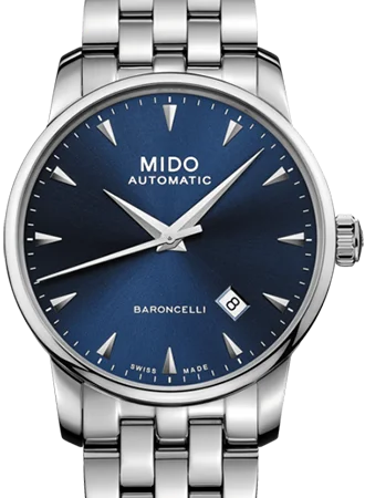 Men's Mechanical Watch Date Night Edition-Baroncelli Midnight Blue Gent Ref. M8600.4.15.1 Men's Mechanical Watch Date Night Edition-Baroncelli Midnight Blue Gent Ref. M8600.4.15.1
