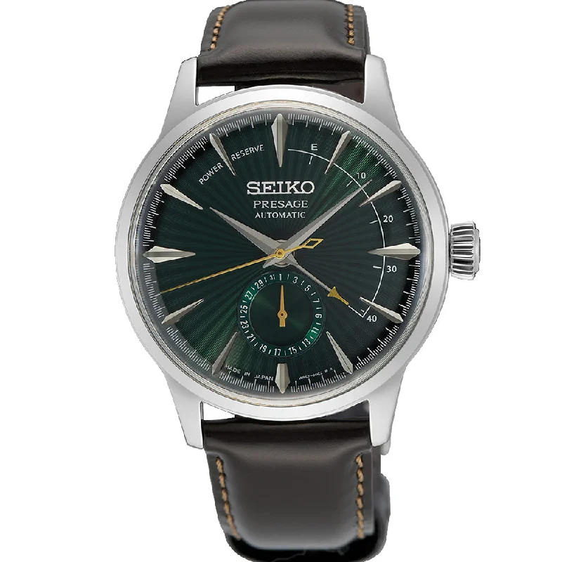 Men's Night Out Style Men's Digital Watches-Seiko Presage SSA459J Cocktail Time 'Midnight Mockingbird'