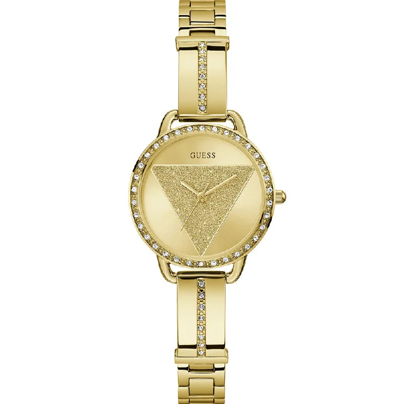 Women's British Made Dress Watches-Guess Tri Bellini GW0914L2