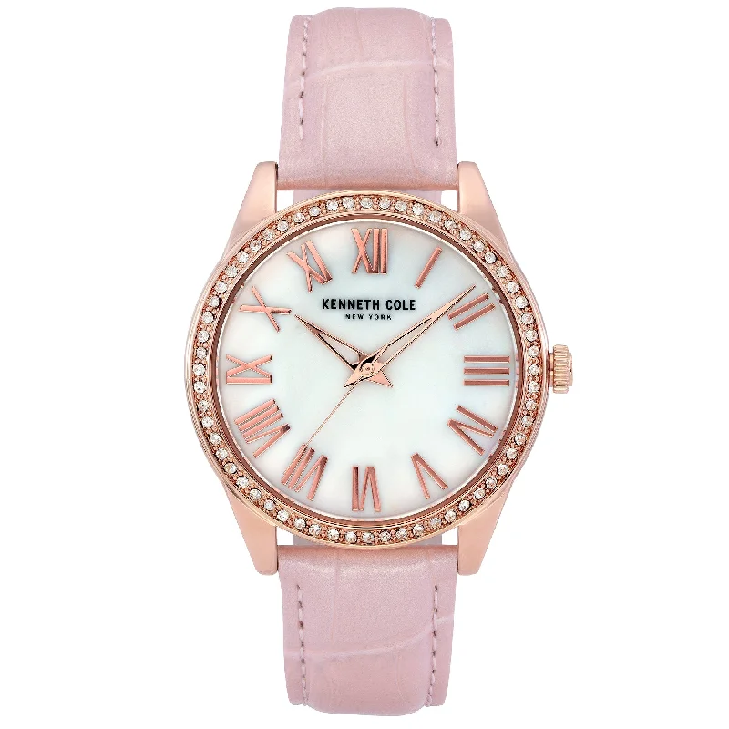 Men's Limited Edition Design Dress Watches-Kenneth Cole Ladies Pink Watch KC50941004
