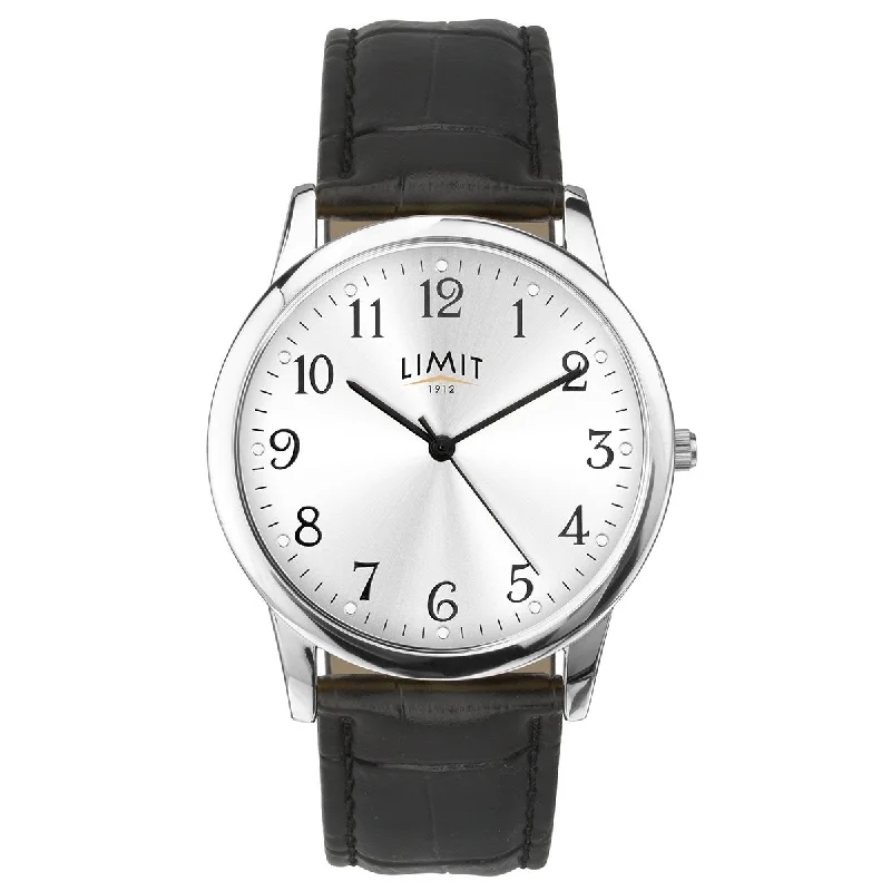Men's Engraved Style Men's Watches-Limit 5952.01 Men's Black Classic Watch