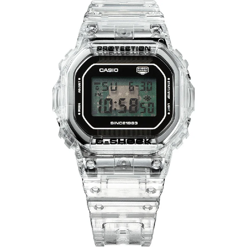 Mens Customized Style Smart Watches-G-Shock DW5040RX-7 40th Anniversary Skeleton Remix Digital Watch Mens Customized Style Smart Watches-G-Shock DW5040RX-7 40th Anniversary Skeleton Remix Digital Watch