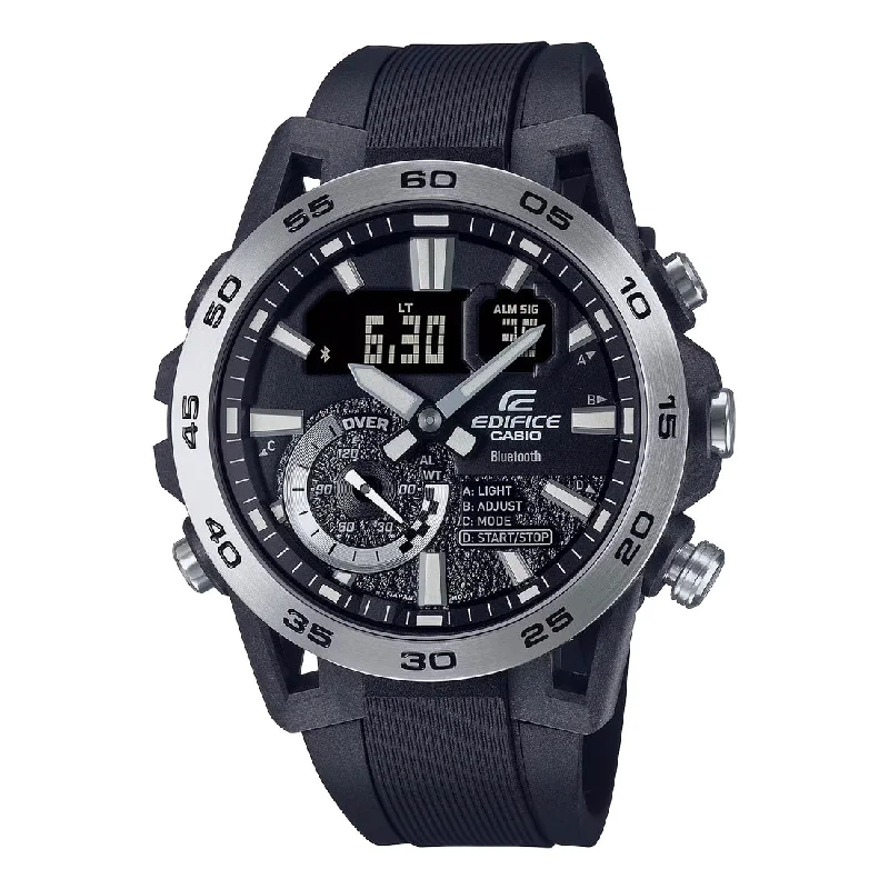 Men's Business Meeting Design Sports Watches-Orologio Casio Edifice ECB-40P-1AEF cassa in carbonio e acciaio