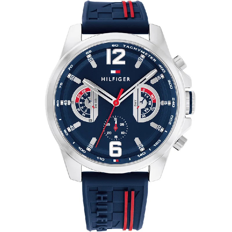 Men's Romantic Dinner Design Sports Watches-Tommy Hilfiger Tucker 1710635 Multi-Function