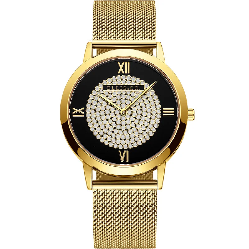 Women's Stainless Steel Dress Watches-Ellis & Co Mariah