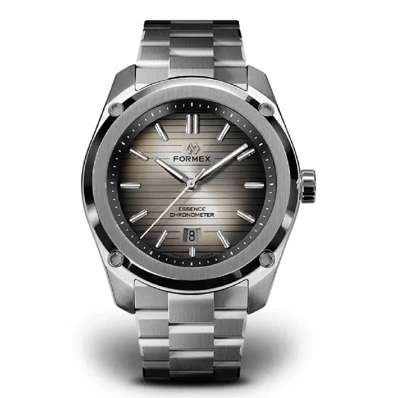 Men's Mechanical Watch Reviews-FORMEX Essence 43 Automatic Chronometer - Dégradé Grey