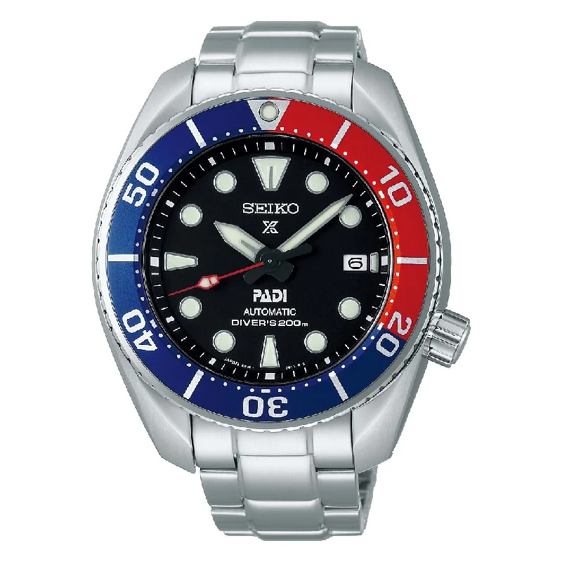 Men's Automatic Wind Style Men's Sports Watches-Orologio Seiko Prospex SPB181J1 Sumo dedicato Padi Men's Automatic Wind Style Men's Sports Watches-Orologio Seiko Prospex SPB181J1 Sumo dedicato Padi