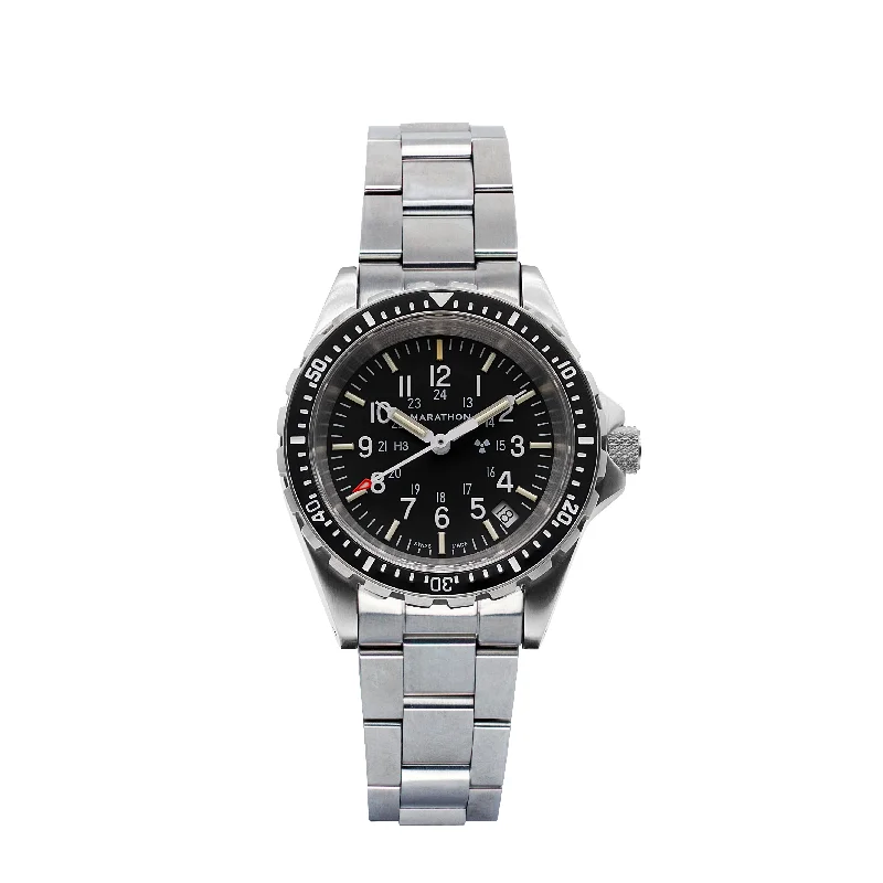 Men's Quartz Watch German Made Edition-36mm Medium Diver's Quartz (MSAR Quartz) with Stainless Steel Bracelet Men's Quartz Watch German Made Edition-36mm Medium Diver's Quartz (MSAR Quartz) with Stainless Steel Bracelet