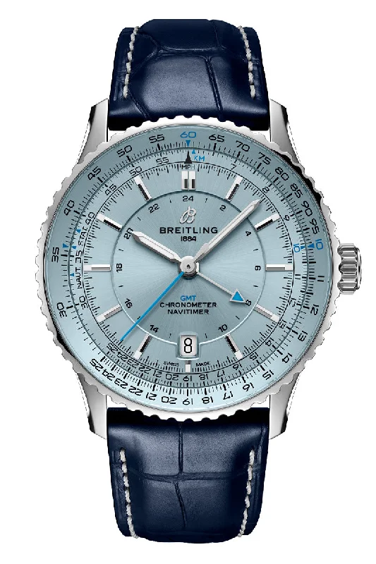 Men's Party Wear Style Dress Watches-Breitling Navitimer Automatic GMT 41 A32310171C1P1