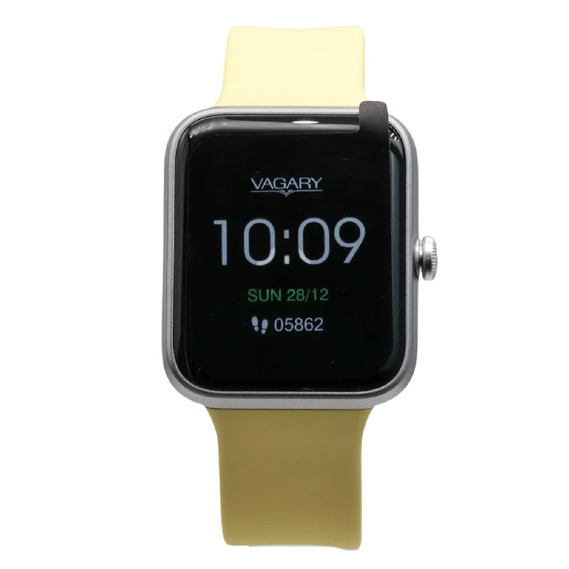 Women's Japanese Made Design Mechanical Watches-Smartwatch Vagary by Citizen X02A-004VY unisex giallo Women's Japanese Made Design Mechanical Watches-Smartwatch Vagary by Citizen X02A-004VY unisex giallo