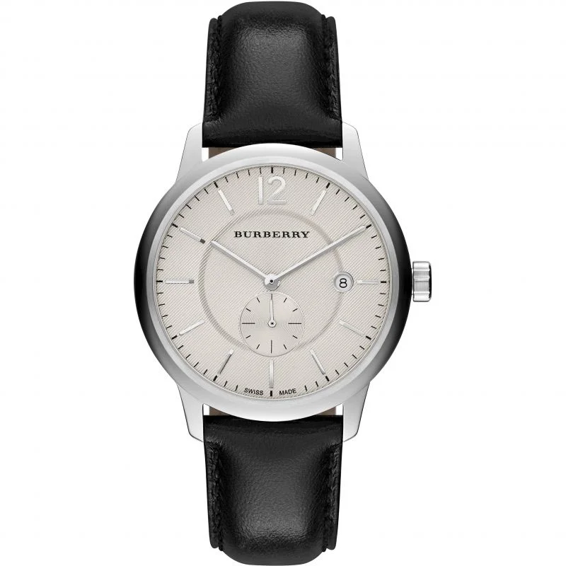 Men's Classic Watch Price-Burberry BU10000 Men's The Classic Horseferry 40mm Watch