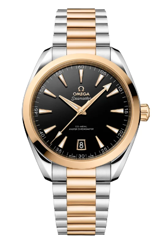 Men's Gift Design Dress Watches-Omega Seamaster Aqua Terra 150M Co‑Axial Master Chronometer 220.20.41.21.01.001