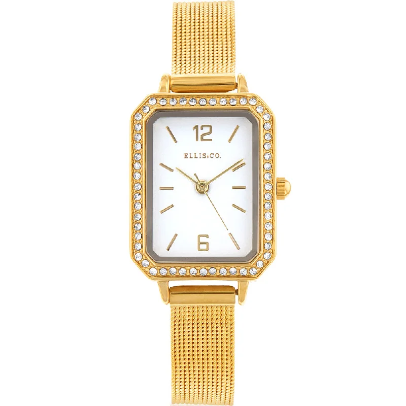 Women's Silver Dress Watches-Ellis & Co Lola