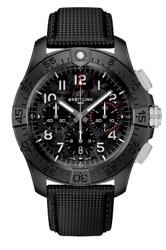 Men's Seasonal Design Dress Watches-Breitling Avenger B01 Chronograph 44 Night Mission SB0147101B1X1