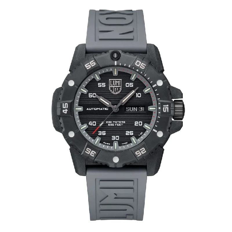 Military Watches for Men with Compass -Master Carbon SEAL Automatic, 45 mm, Military Dive Watch