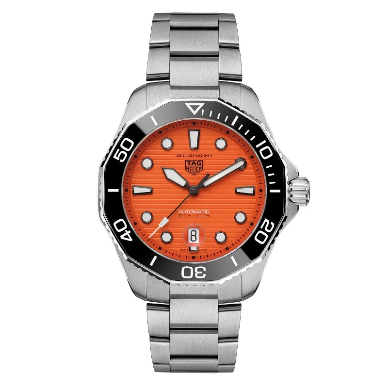 Men's Swiss Watch Birthday Edition-Tag Heuer Aquaracer Professional 300 Men's Orange Diver Watch WBP201F.BA0632