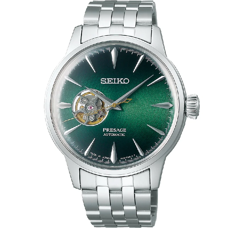 Men's Mechanical Watch Engraved-Seiko Presage SSA441J Automatic