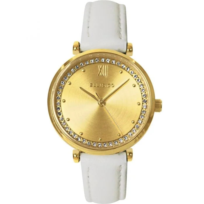 Women's Medium Size Style Dress Watches-Ellis & Co Stella